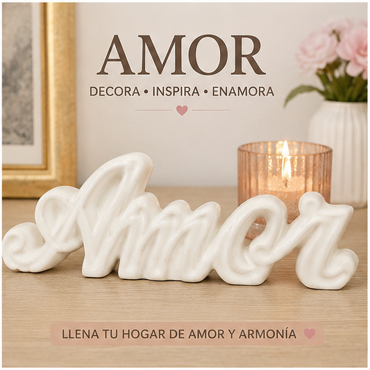 Figura Decorativa "Amor"