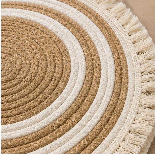 Individual Tapete Decorativo de Soguilla – 30 cm