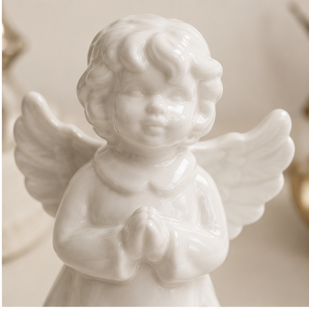 Set de 2 Angelitos Decorativos