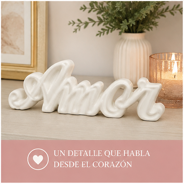 Figura Decorativa "Amor"