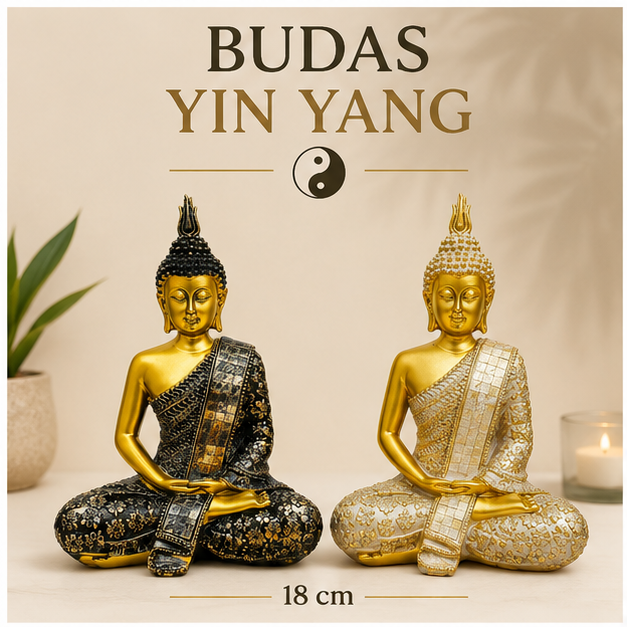 Budas Yin Yang Decorativos