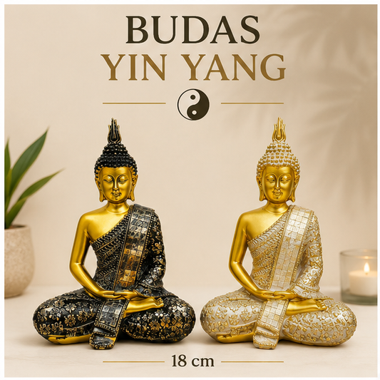 Budas Yin Yang Decorativos