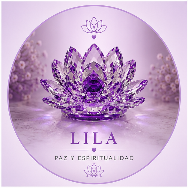 Flor de Loto de Cristal – Luz, Energía y Armonía para tu Espacio