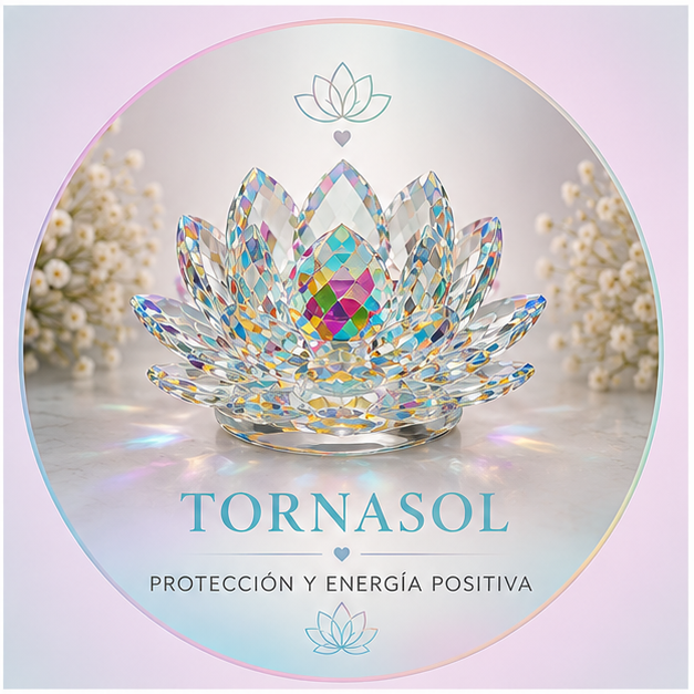 Flor de Loto de Cristal – Luz, Energía y Armonía para tu Espacio
