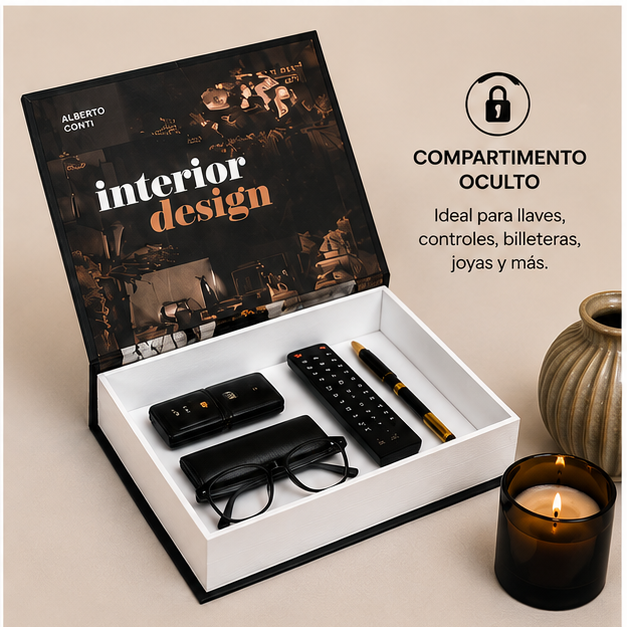 Libros Organizadores Decorativos Secretos