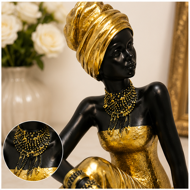 Morenita Taquito – Figura Decorativa Africana