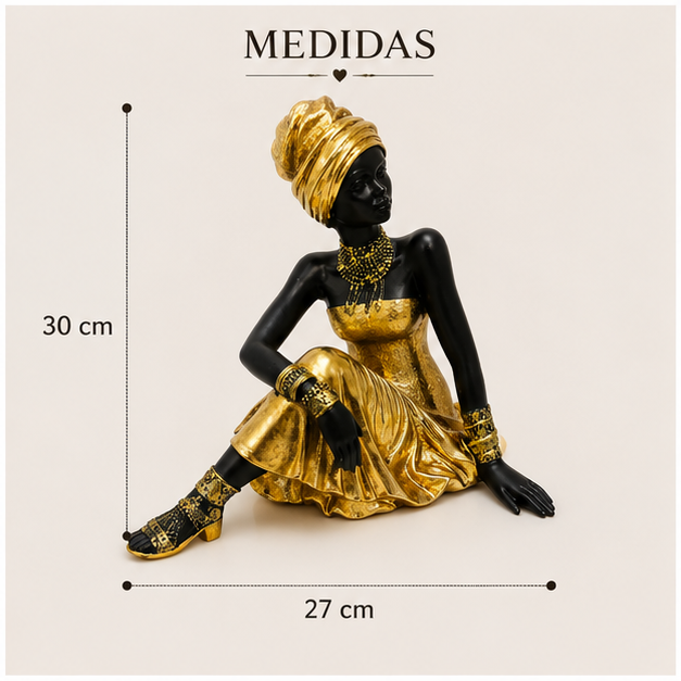 Morenita Taquito – Figura Decorativa Africana