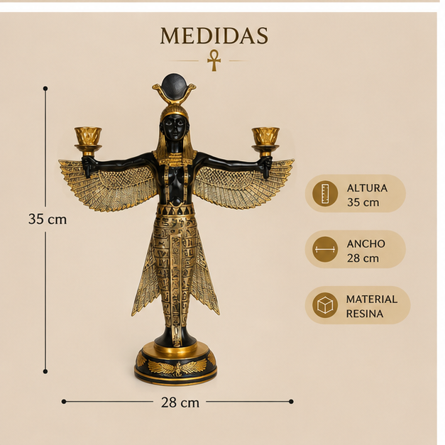 Diosa Egipcia Isis Alada