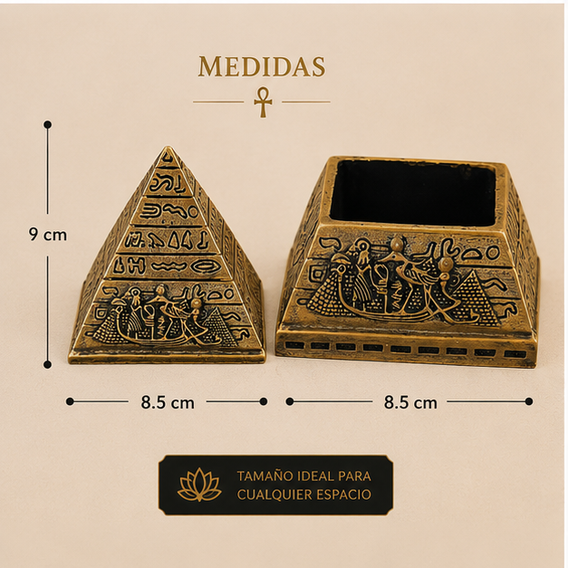 Pirámide Egipcia Decorativa